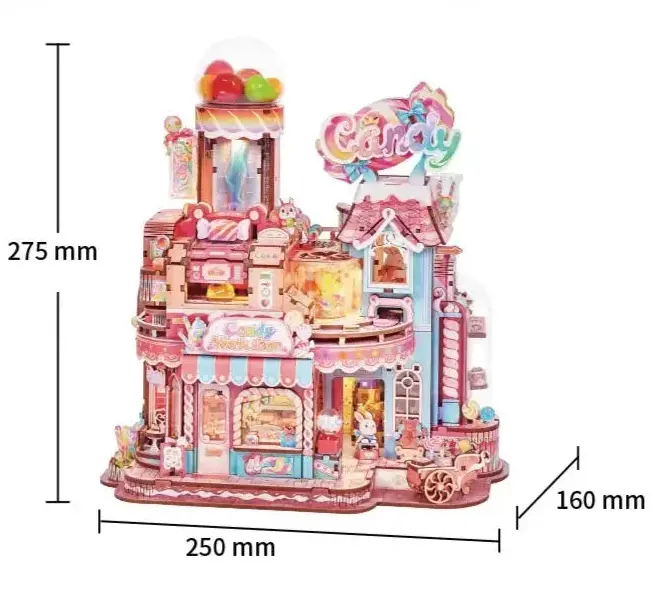 Tonecheer Candy Workshop - Model to assemble