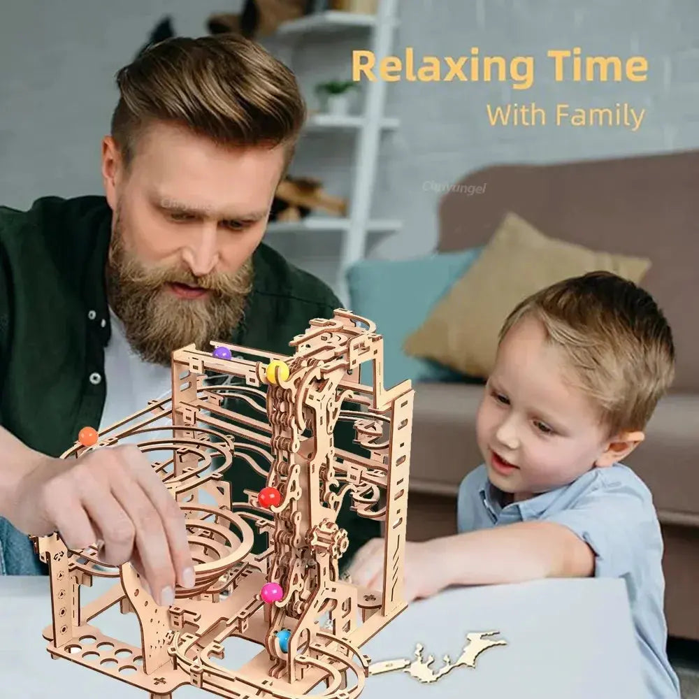 Marble Run Set DIY Assemble Building Model - Model to assemble