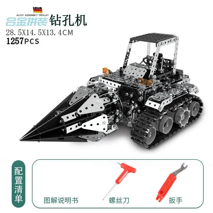 Iron Blocks vehicle & fighter Model to assemble
