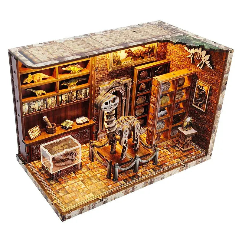 Dinosaur Research Institute Dollhouse - Model to assemble