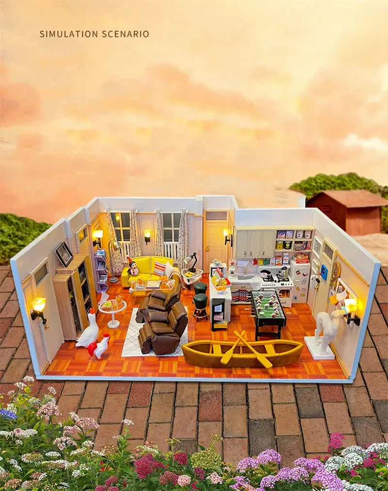 Joey‘s Apartment Doll House - Model to assemble
