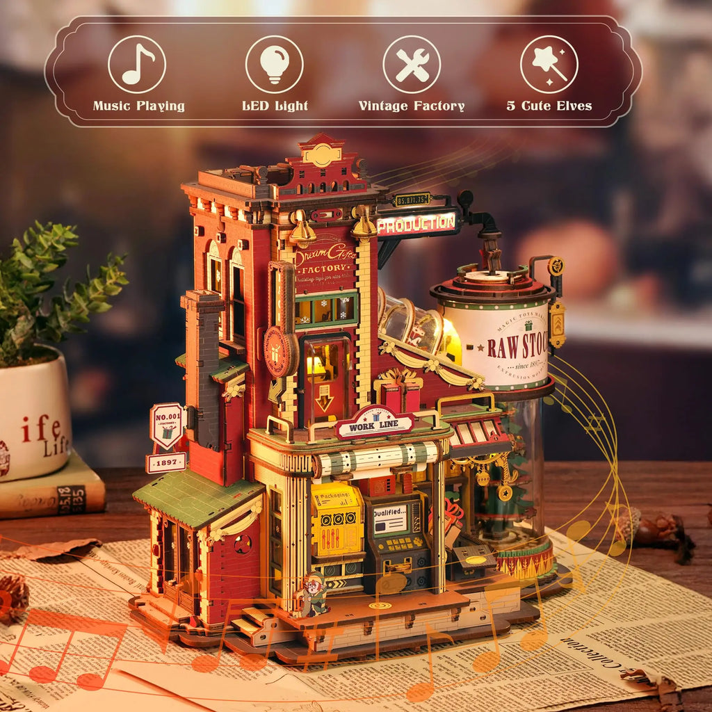 Magic Factory Christmas Gifts with Light and Music