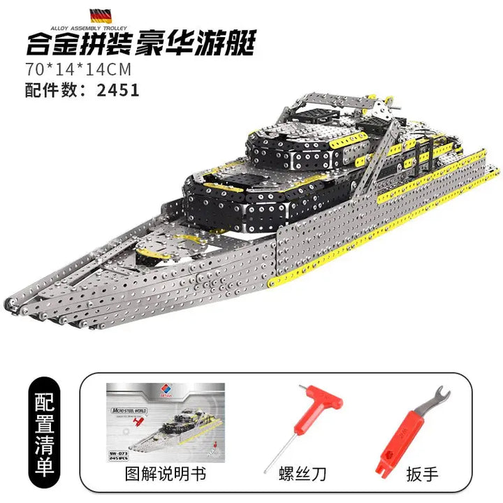 Iron Blocks vehicle & fighter Model to assemble