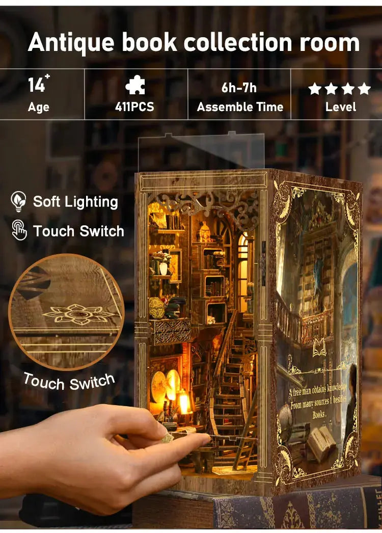 Bookend Set DIY - Model to assemble