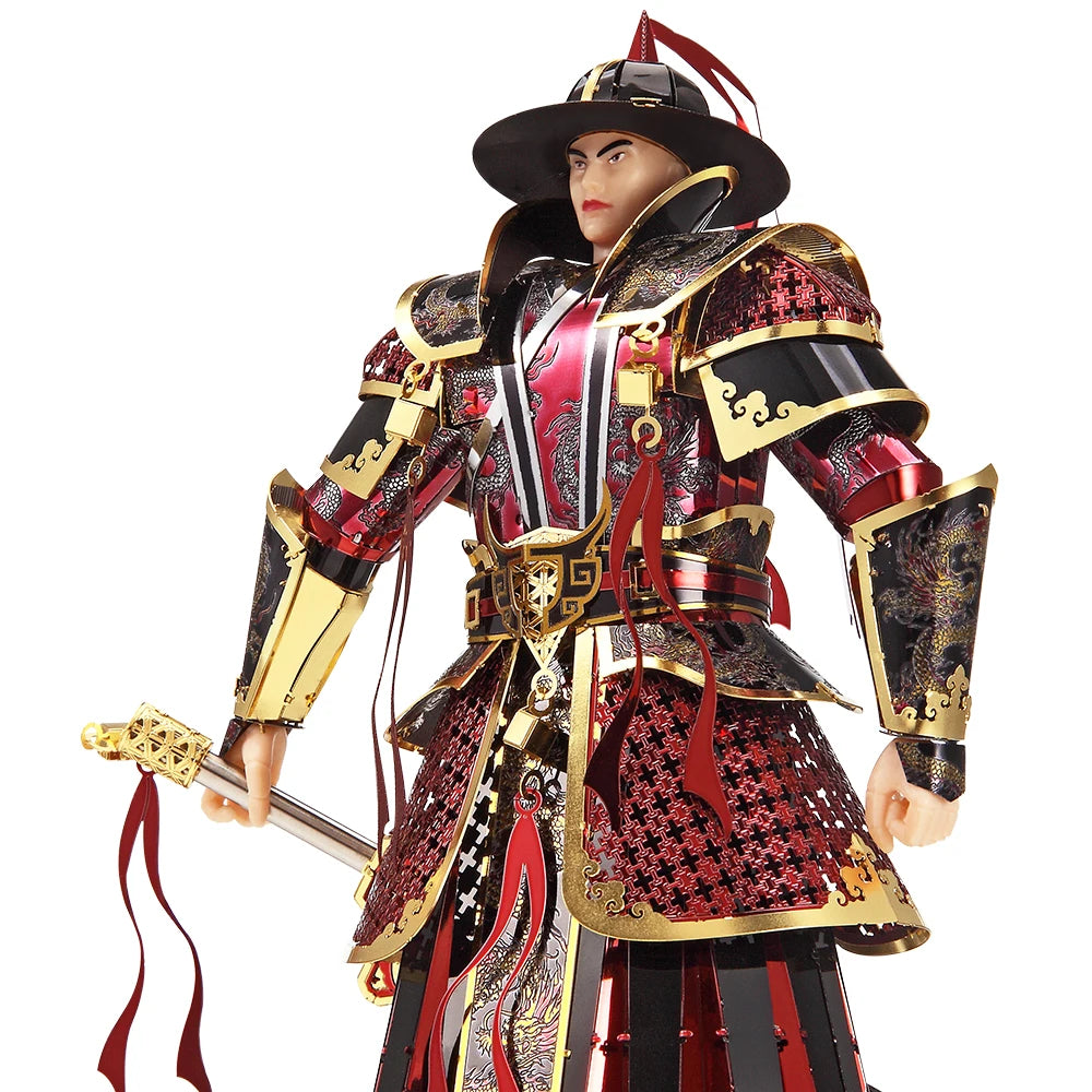 Piececool Puzzle 3D Metal Model The Imperial Guards of Ming Dynasty DIY Assembly Model Kit Toys for Teen Adult Model to assemble