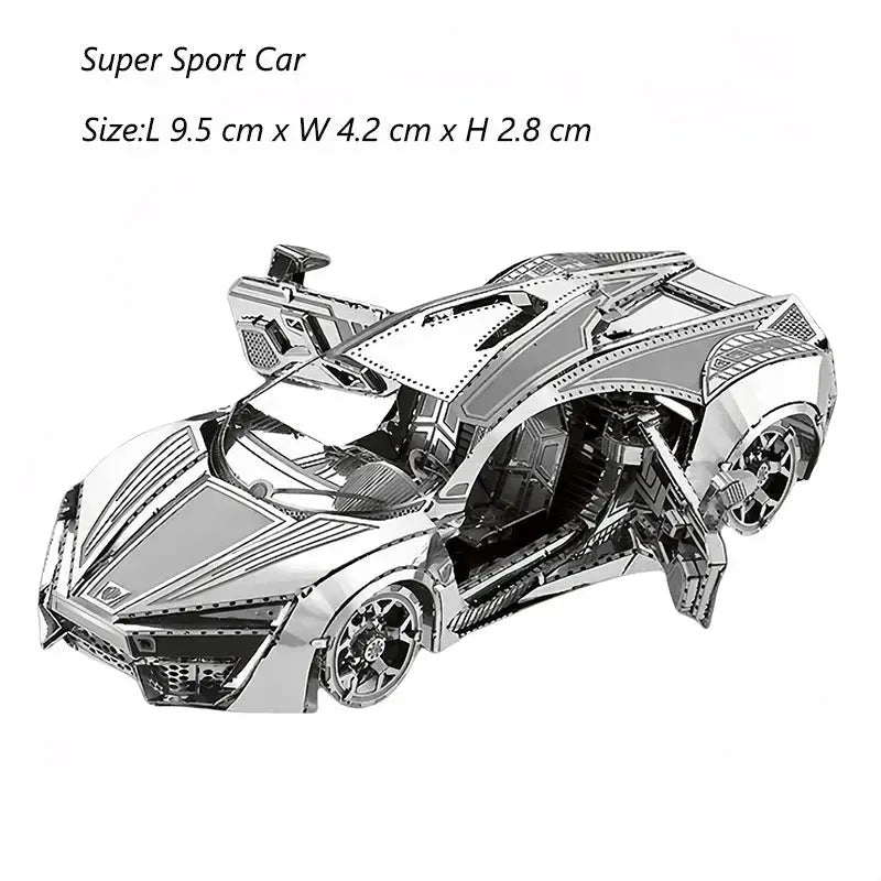 Vehicles 3D Metal Puzzles - Model to assemble