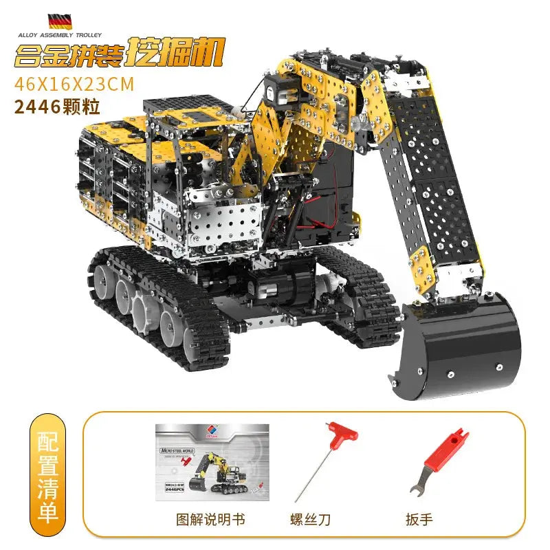 Iron Blocks vehicle & fighter Model to assemble