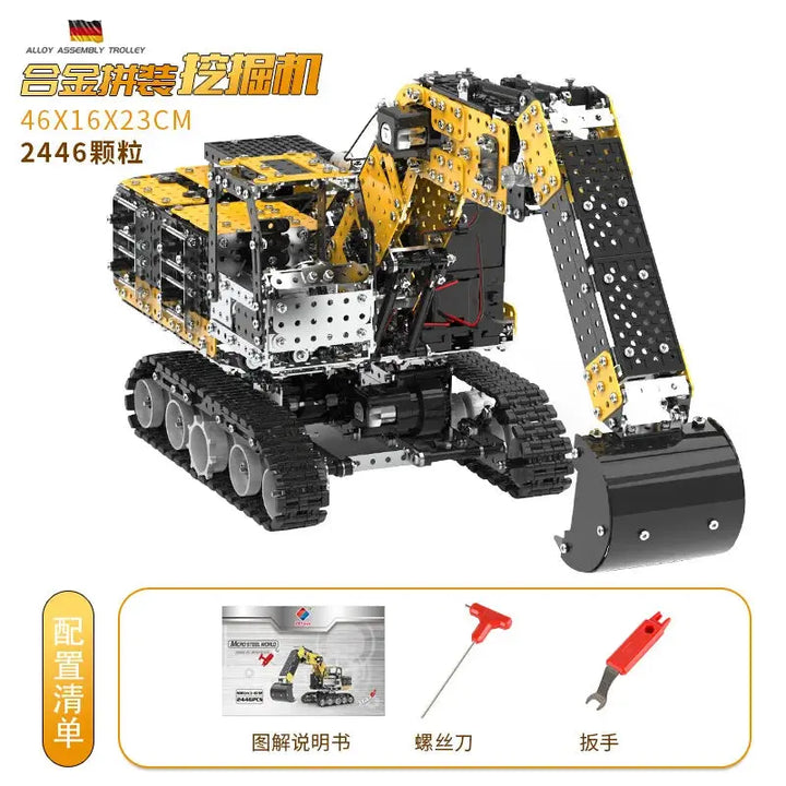 Iron Blocks vehicle & fighter Model to assemble