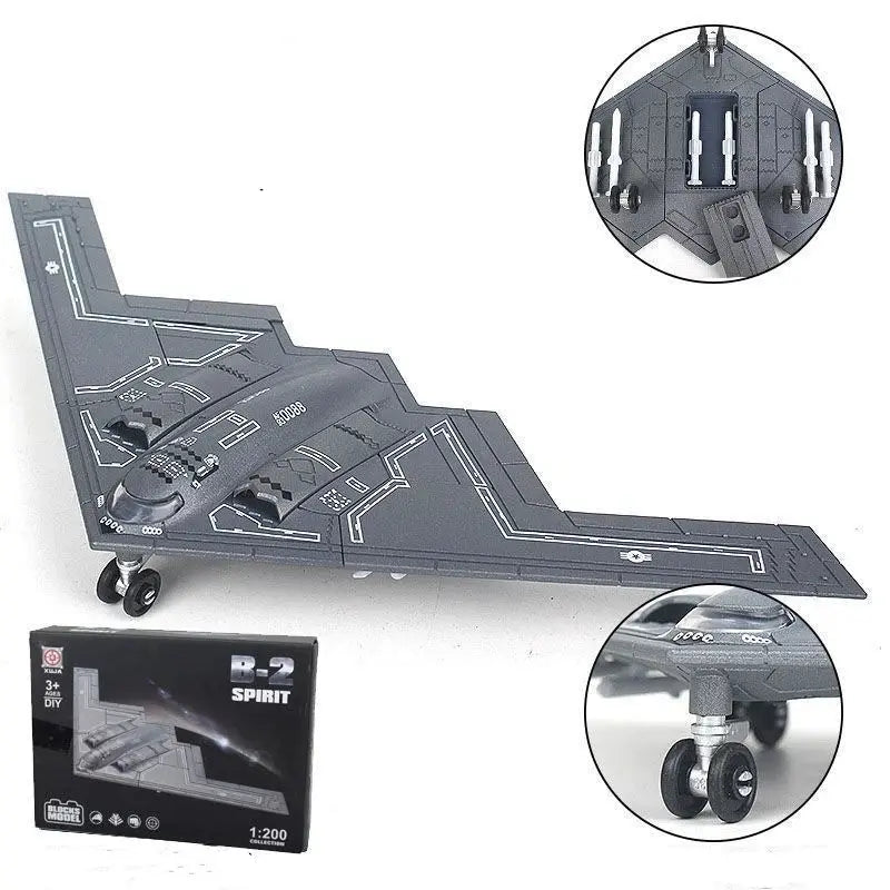 1/72 Scale Fighter Jet 3D Puzzle Model Kit – DIY Assembly Plastic Aircraft Collectible Display - Model to assemble