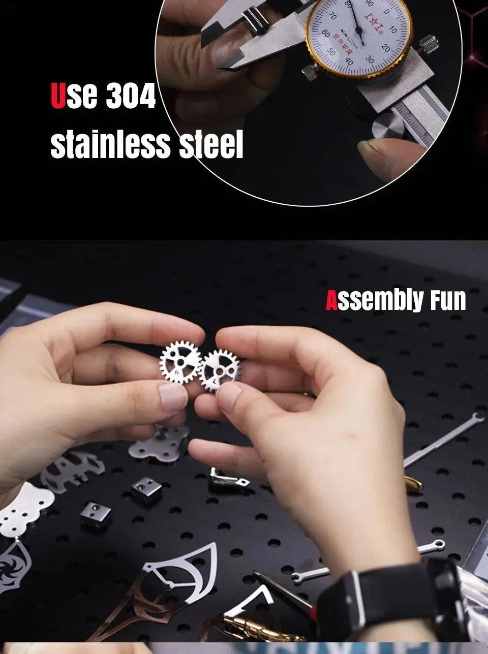 Large Wasp DIY Metal Model Kit - Model to assemble