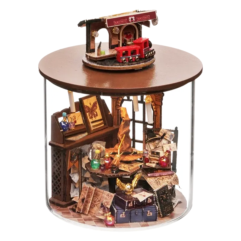 Mini doll house room models - Model to assemble