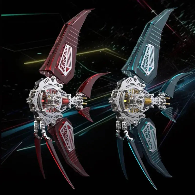 Metal Angel Fish Model Kit - Model to assemble