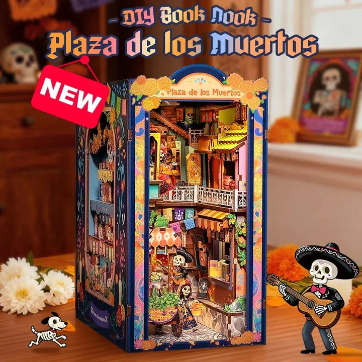 Plaza de los Muertos book nook - Model to assemble
