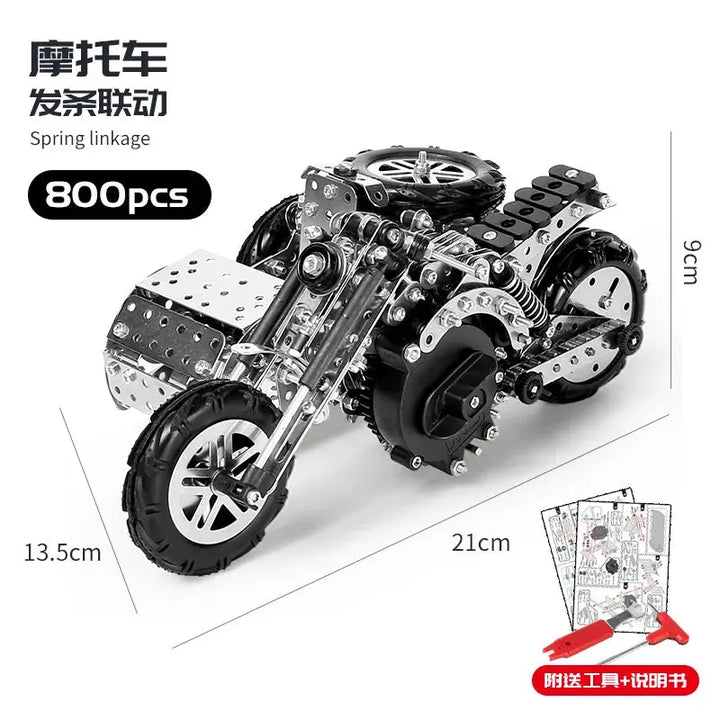 Iron Blocks vehicle & fighter Model to assemble