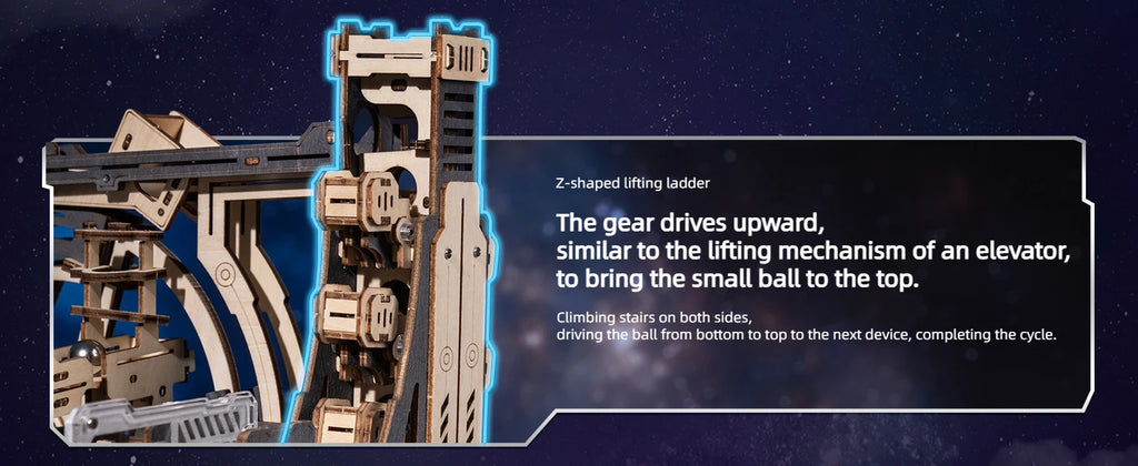 Electric Spaceport Marble - Model to assemble