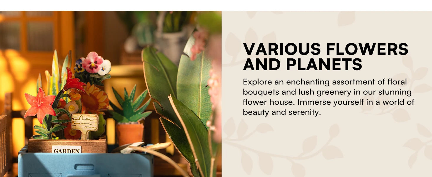 Doll House for Bookshelf - Model to assemble