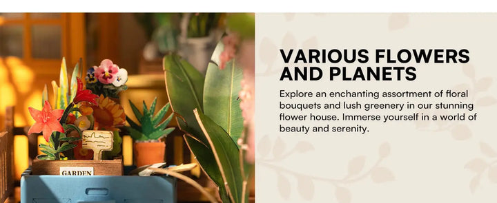 Doll House for Bookshelf - Model to assemble