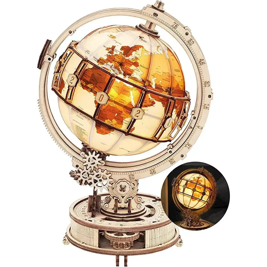 Telescope / planet earth / orrery model Model to assemble