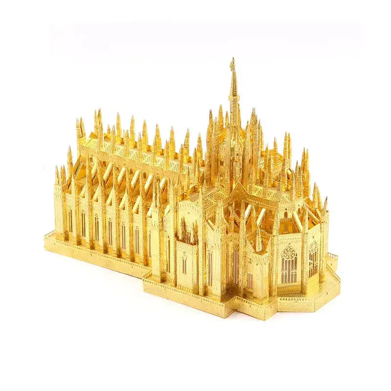 Milan Cathedral Building Metal Model Kit - Model to assemble