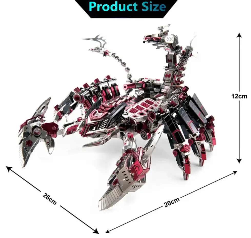 Devils Scorpion Metal Model Kits - Model to assemble