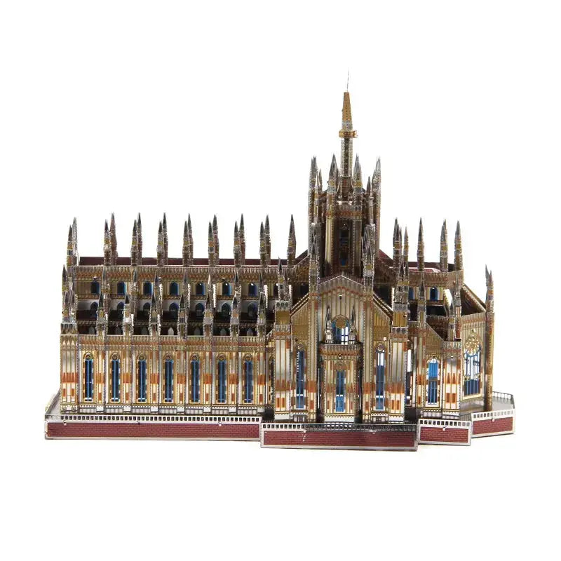 Milan Cathedral Building Metal Model Kit - Model to assemble