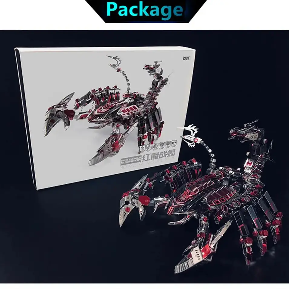 Devils Scorpion Metal Model Kits - Model to assemble
