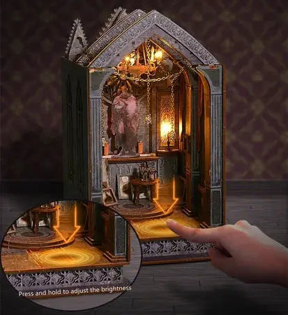 Quiet Night Prayer DIY Book Nook Kit Model to assemble