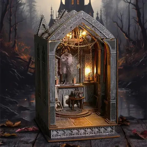 Quiet Night Prayer DIY Book Nook Kit Model to assemble