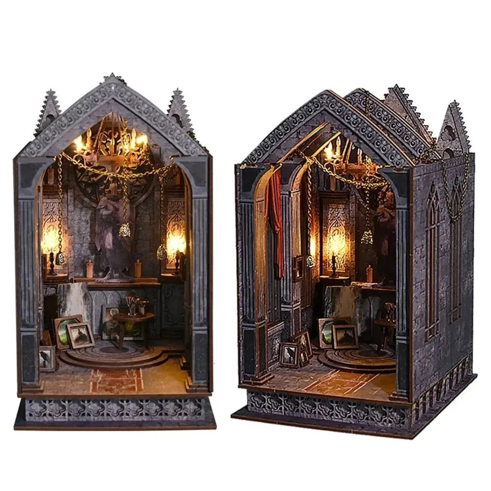 Quiet Night Prayer DIY Book Nook Kit Model to assemble