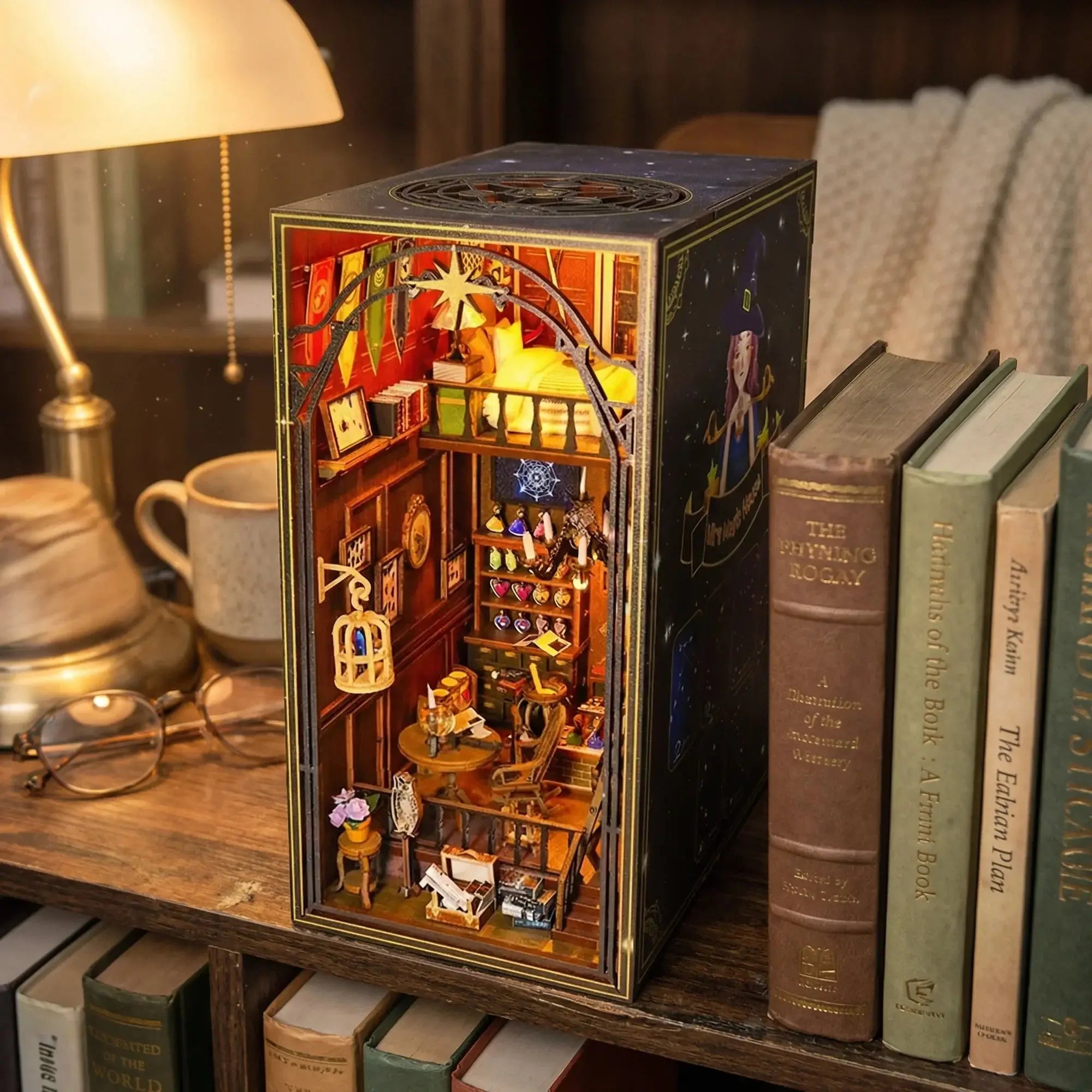 The Wizard's Study Book Nook