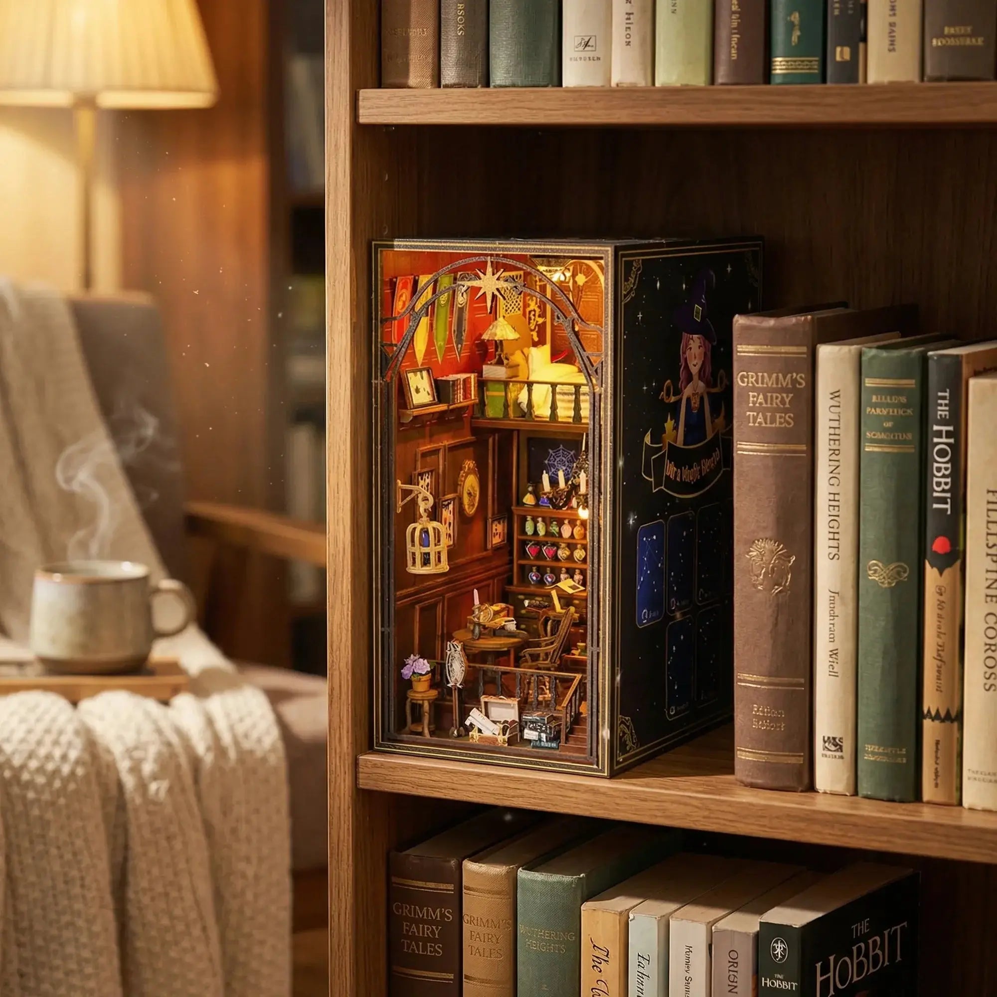 The Wizard's Study Book Nook