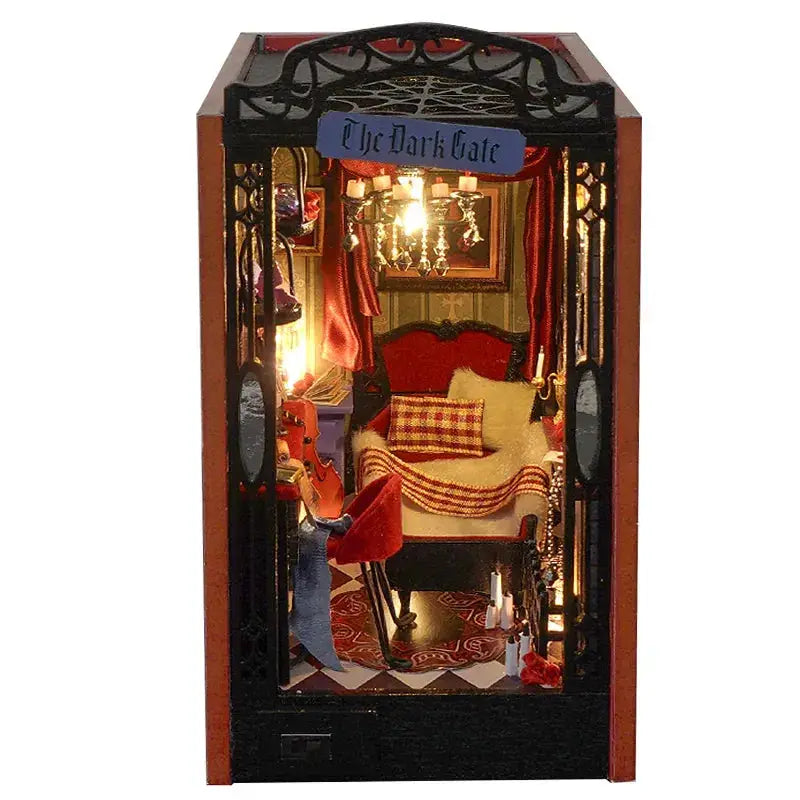 The Dark Gate DIY Book Nook Kit Model to assemble